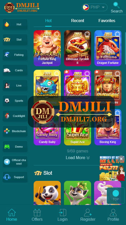 Dmjili Slot Games Endless Variety, Smooth Gameplay